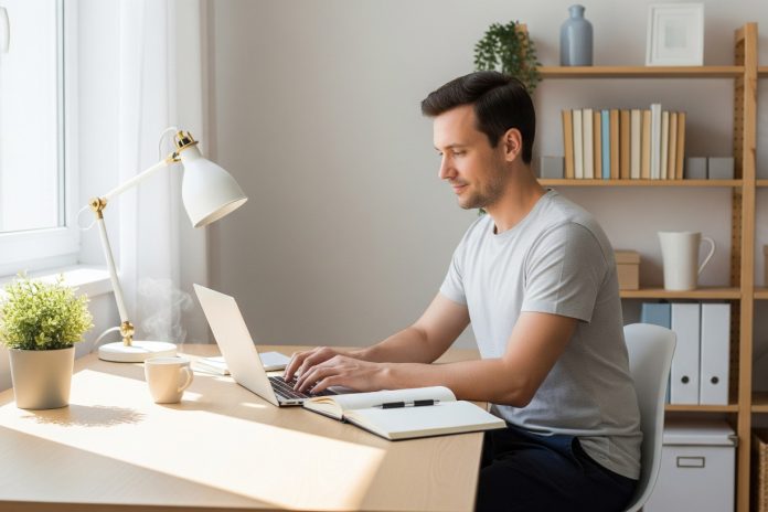trabajar desde casa cuando vives solo
