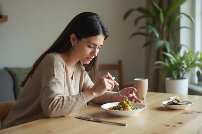 mindful eating comer solo